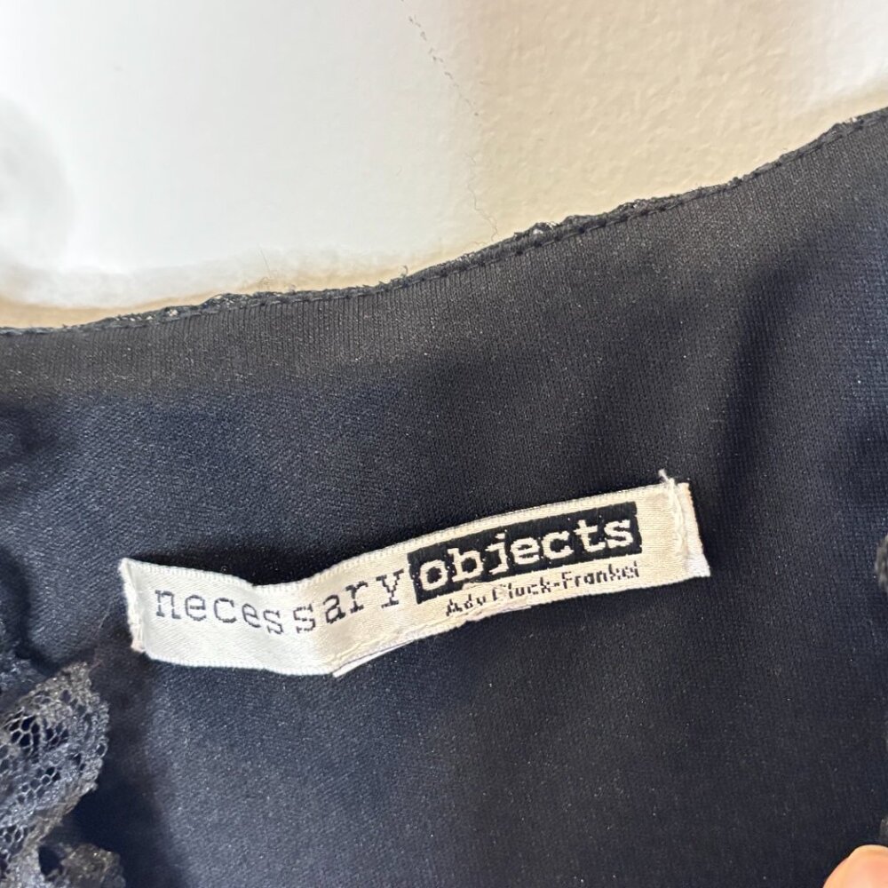 Necessary Objects Black Lace Whimsigoth Party Dre… - image 7